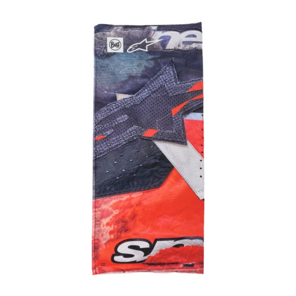 Alpinestars Alpinestars Buff Ignite Neck Tube Black Bright Red